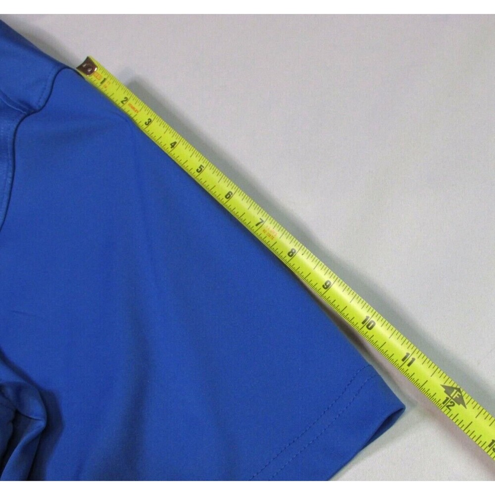 Payne Stewart Golf Polo Shirt Men's Large Blue Short Sleeve Polyester - Picture 11 of 11